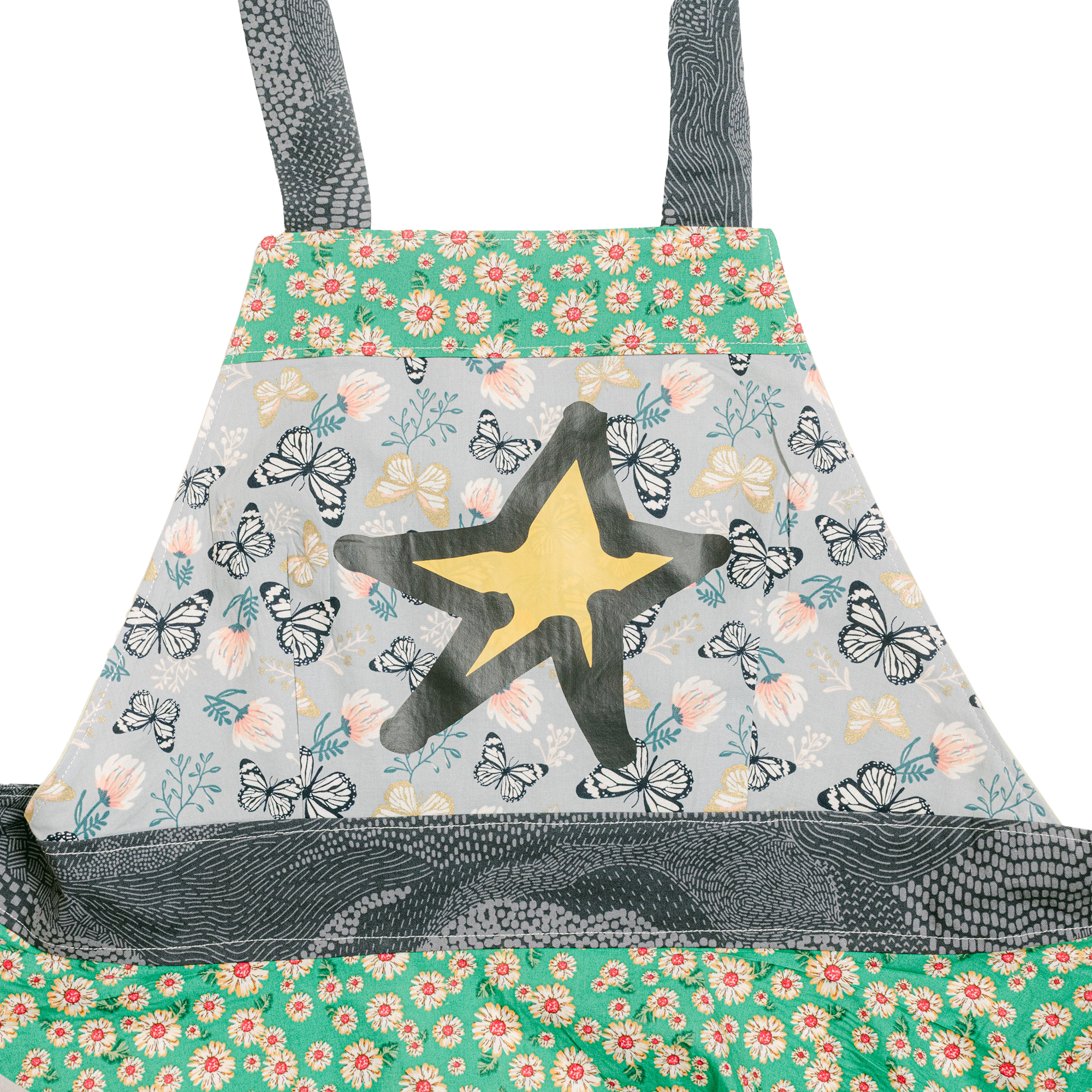Green Butterfly Apron