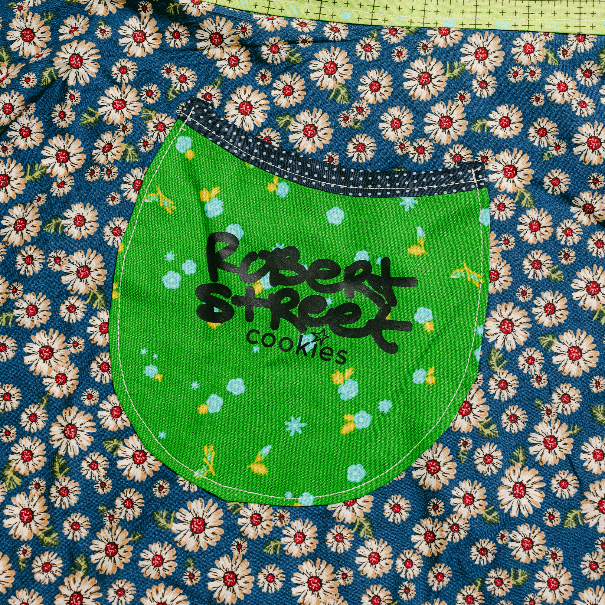 Green Flour Fields Apron