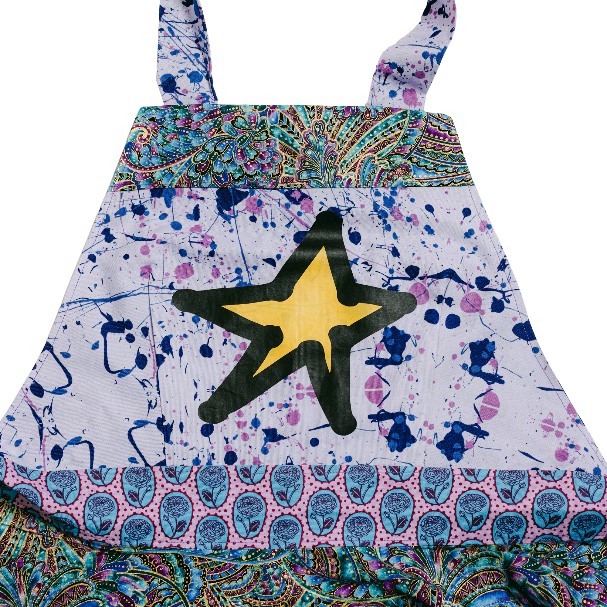 Blue Paint Apron
