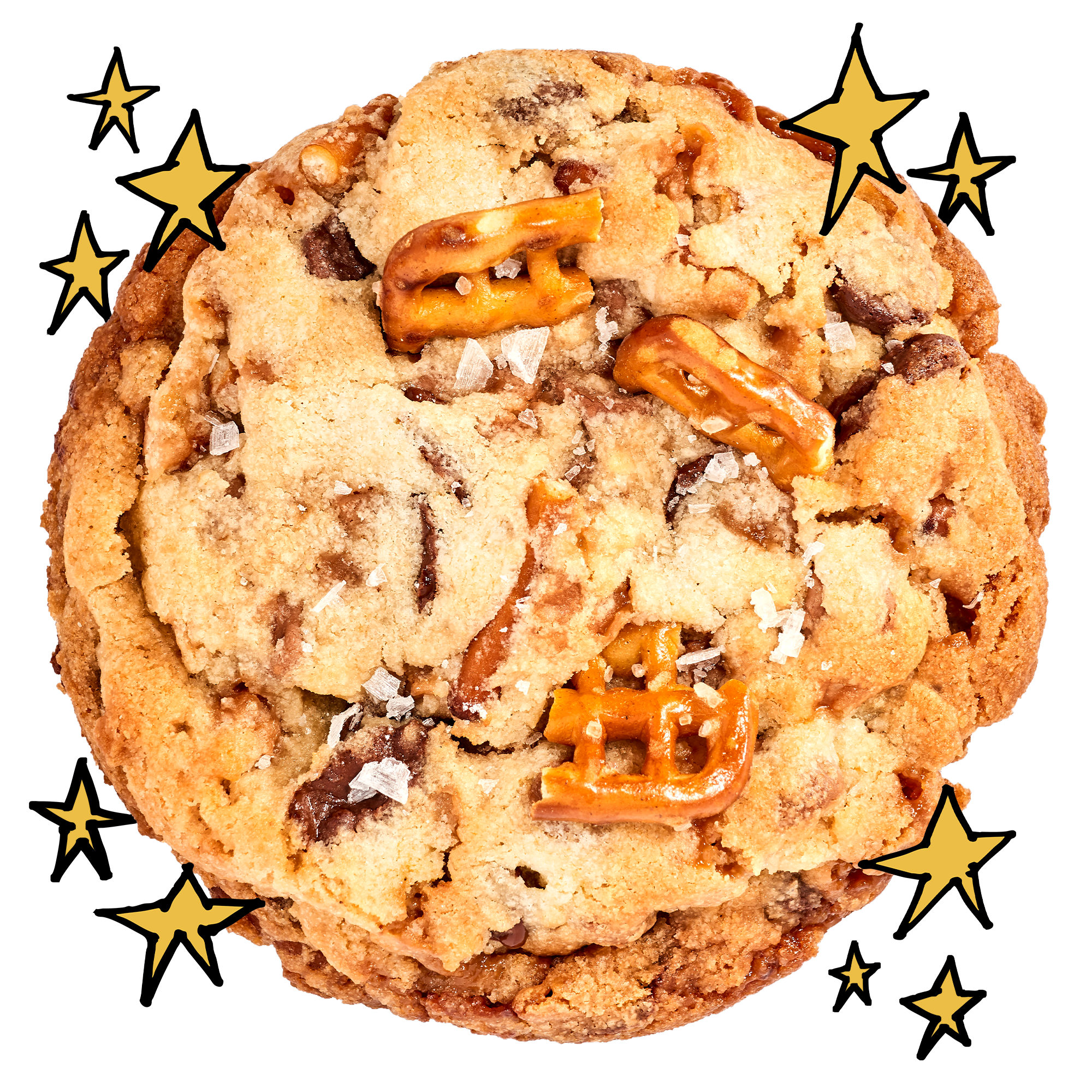 Robert Street Cookies Pretzel, Toffee & Chocolate flavour
